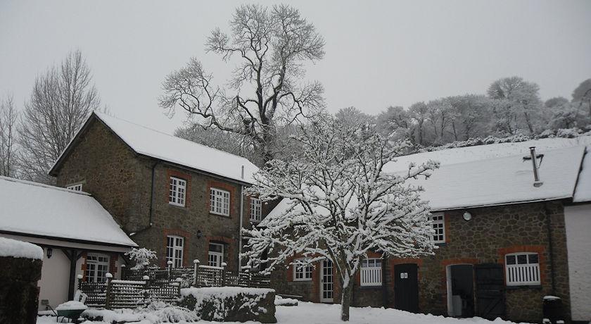 Budleigh Farm Cottages มอร์ตันแฮมสเตด ภายนอก รูปภาพ